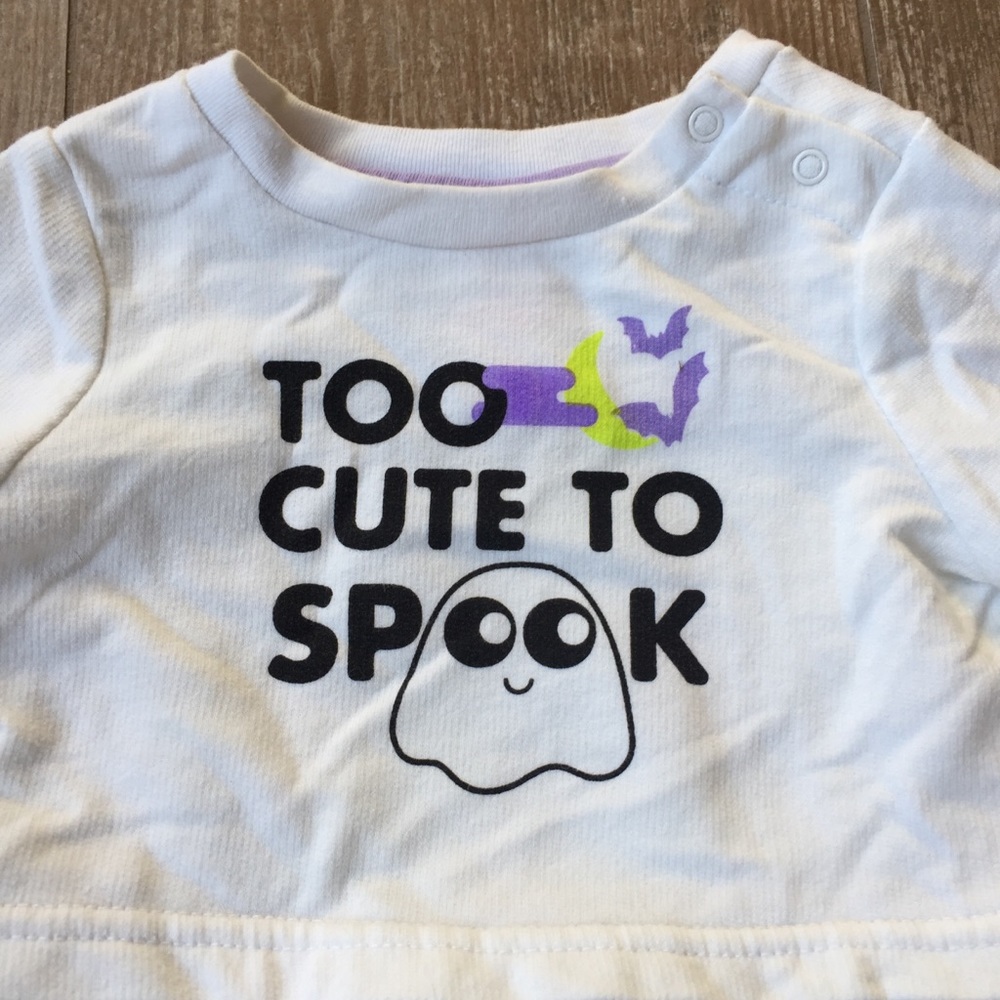 *SOLD*   💜👻Ghost Tutu Halloween Matching Outfit - Picture 2 of 8